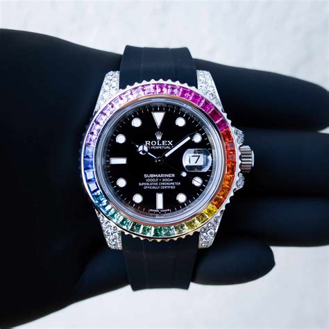 rolex gmt master rainbow